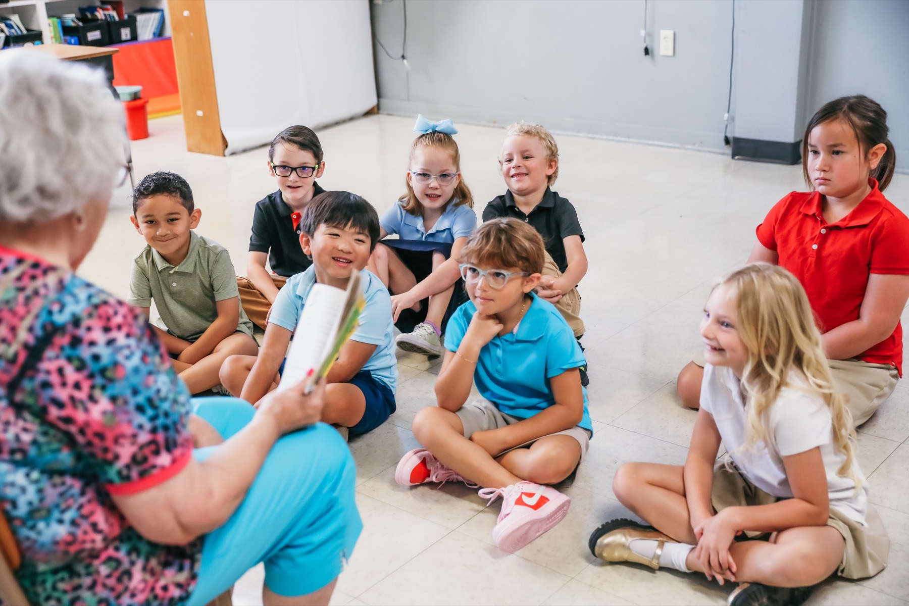 Trinity Christian Academy students in class